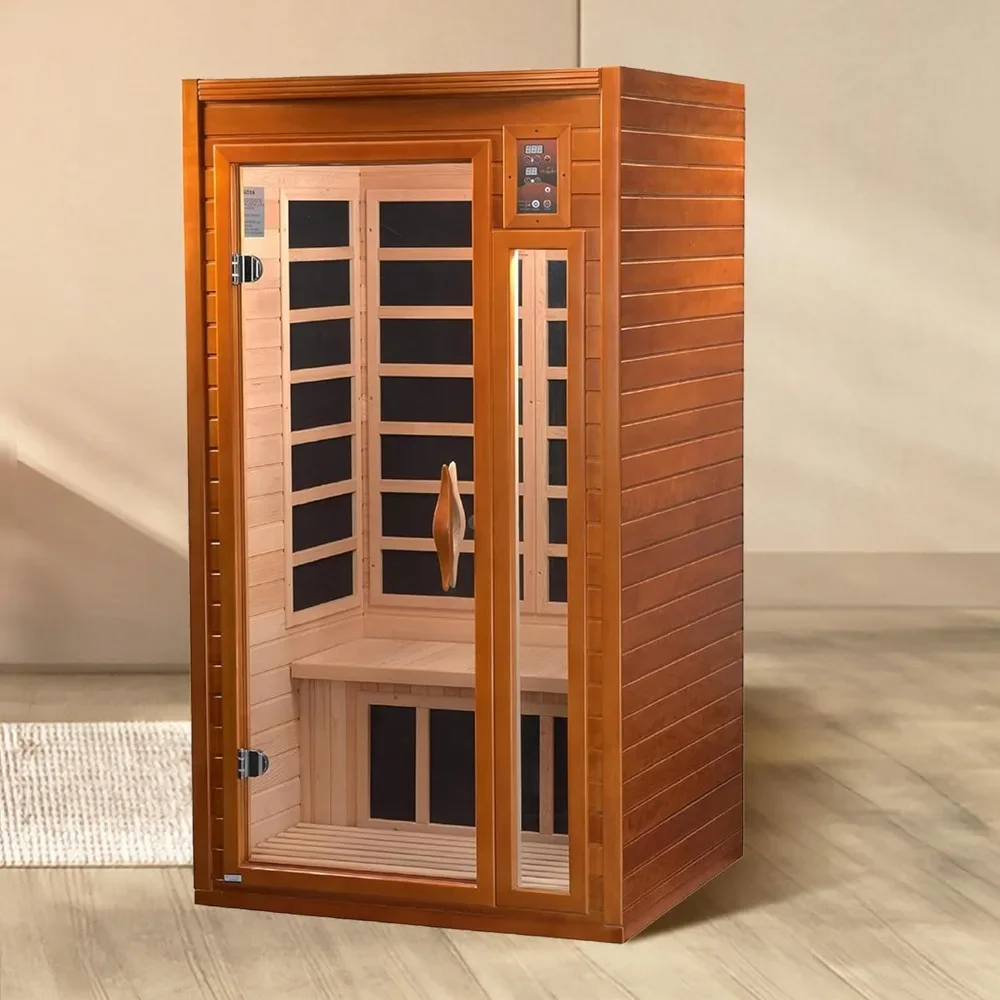 Saunas Home Sauna with Infrared & Chromotherapy for Up To 2 People