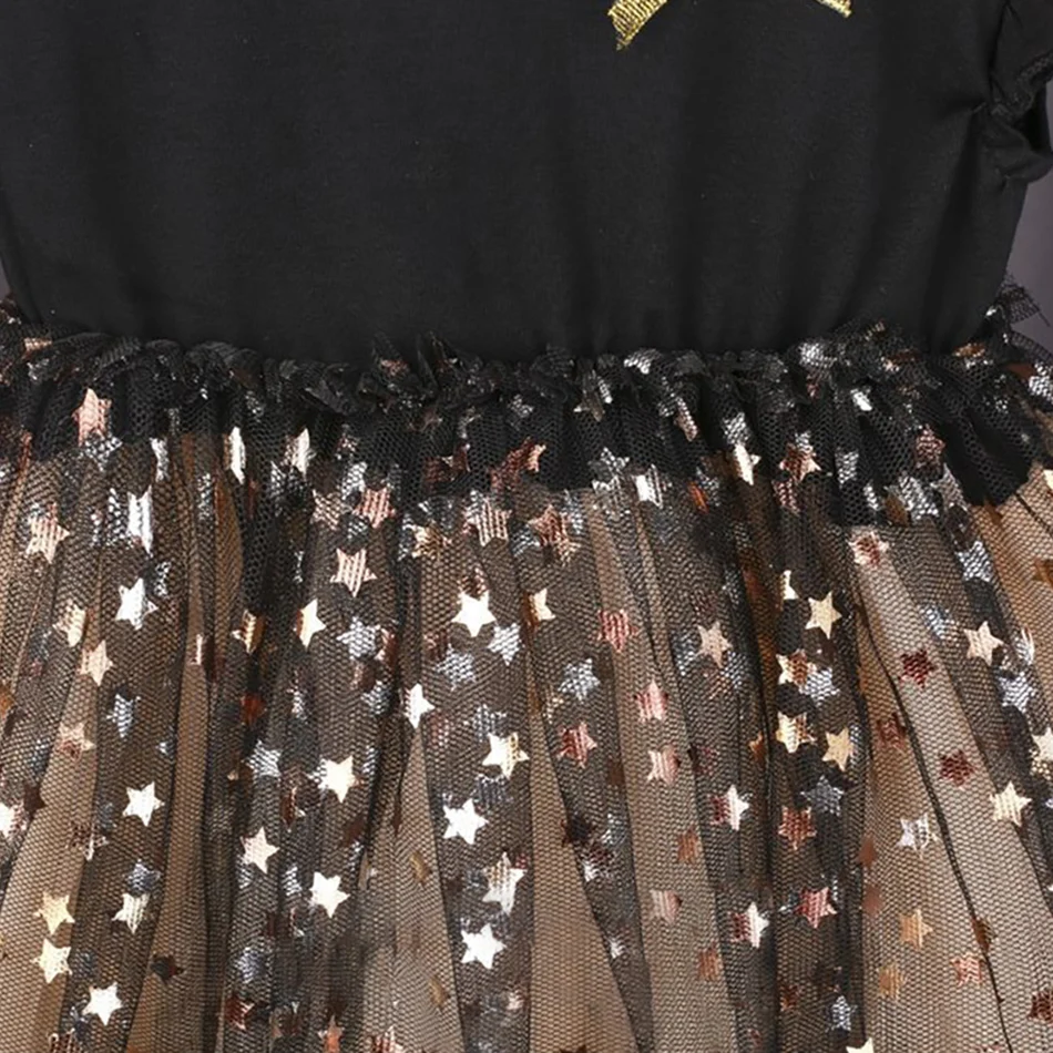 Toddlers Girls Dress Sleeveless Party Princess Dress Cute Sequins Dotted Design Children Clothing Baby Kids Girls Clothing