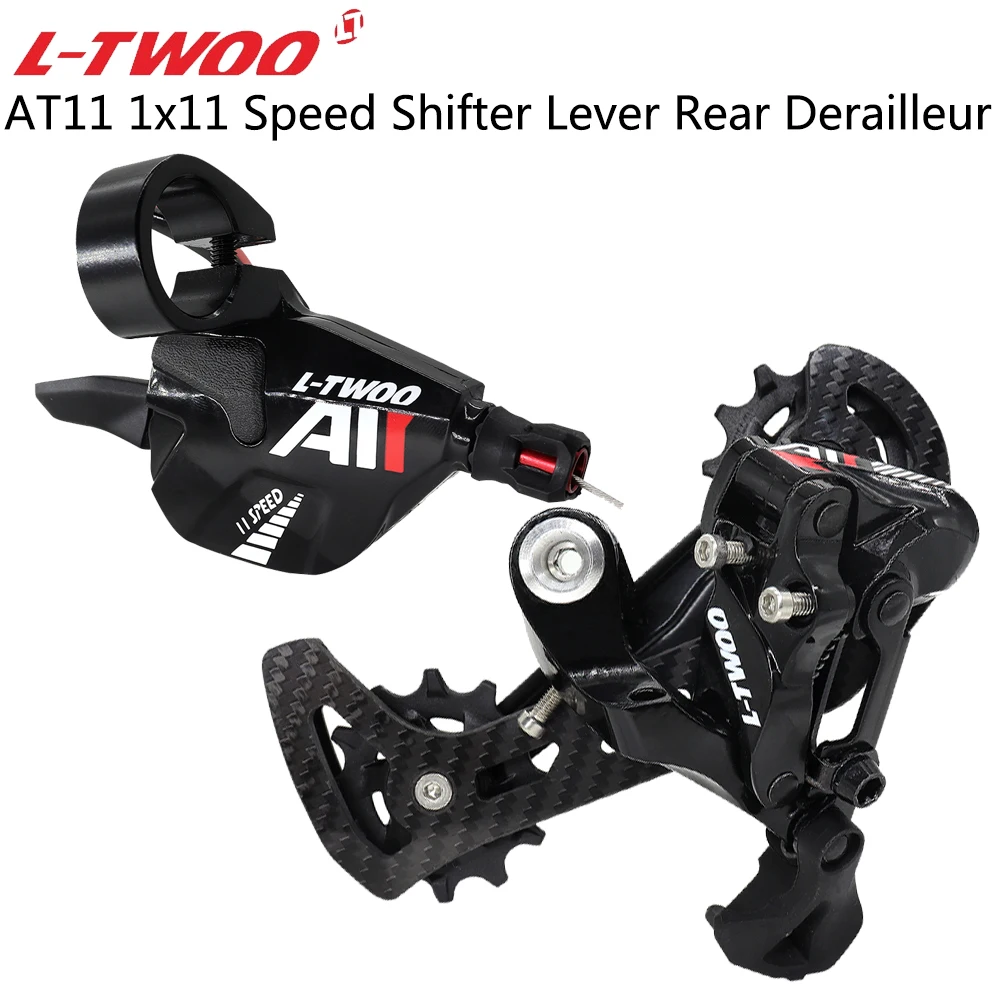 LTWOO AT11 1x11 Speed Bicycle Derailleur 11V Shifter Lever Carbon Fibre Ult-Long Leg Cage Rear Derailleur Original Bike Parts