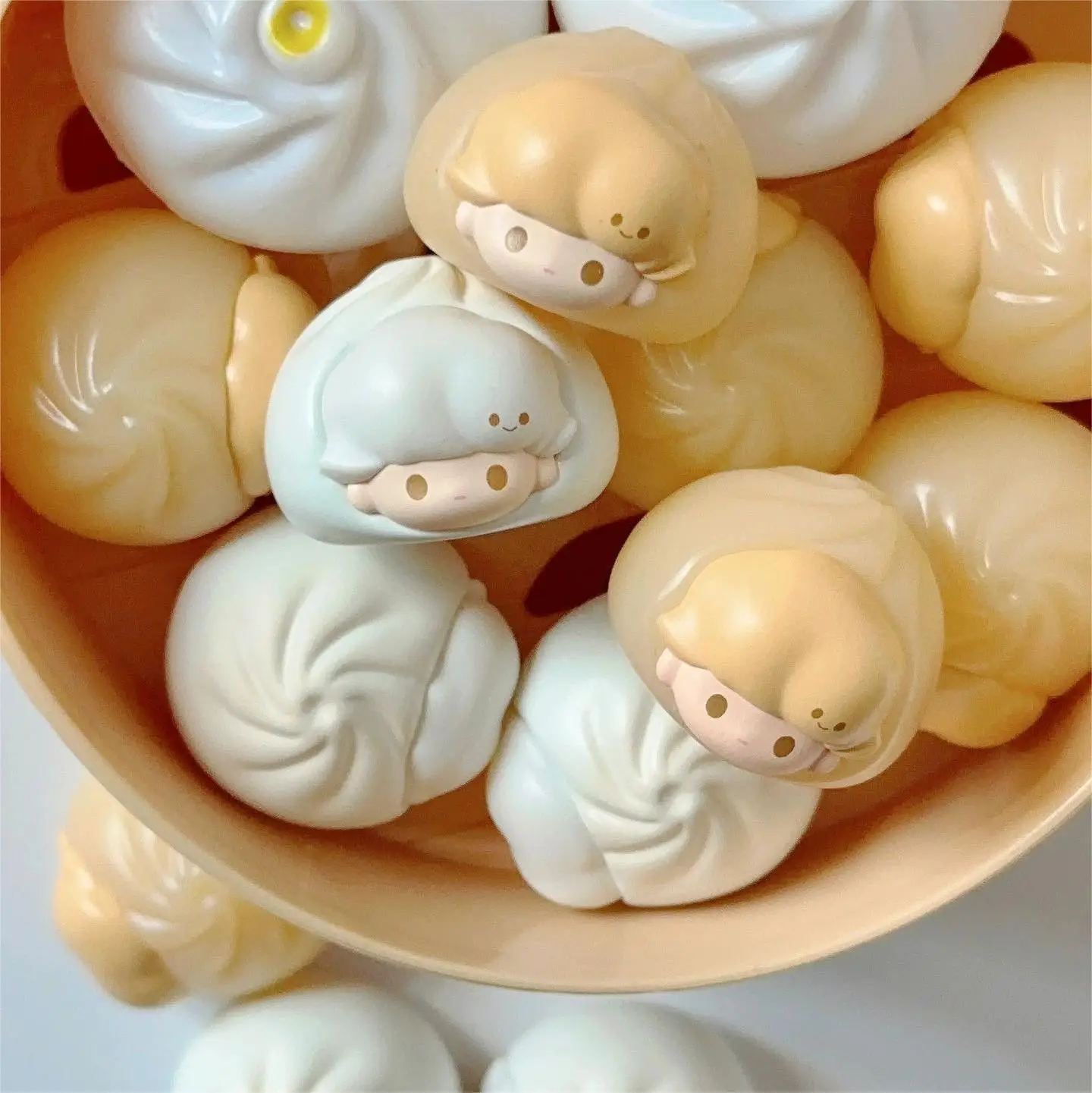 

Dimoo Soup Bun Steamed Bun Pop Bean Mini Anime Figure Limited Edition Doll Kid Toy Birthday Gift