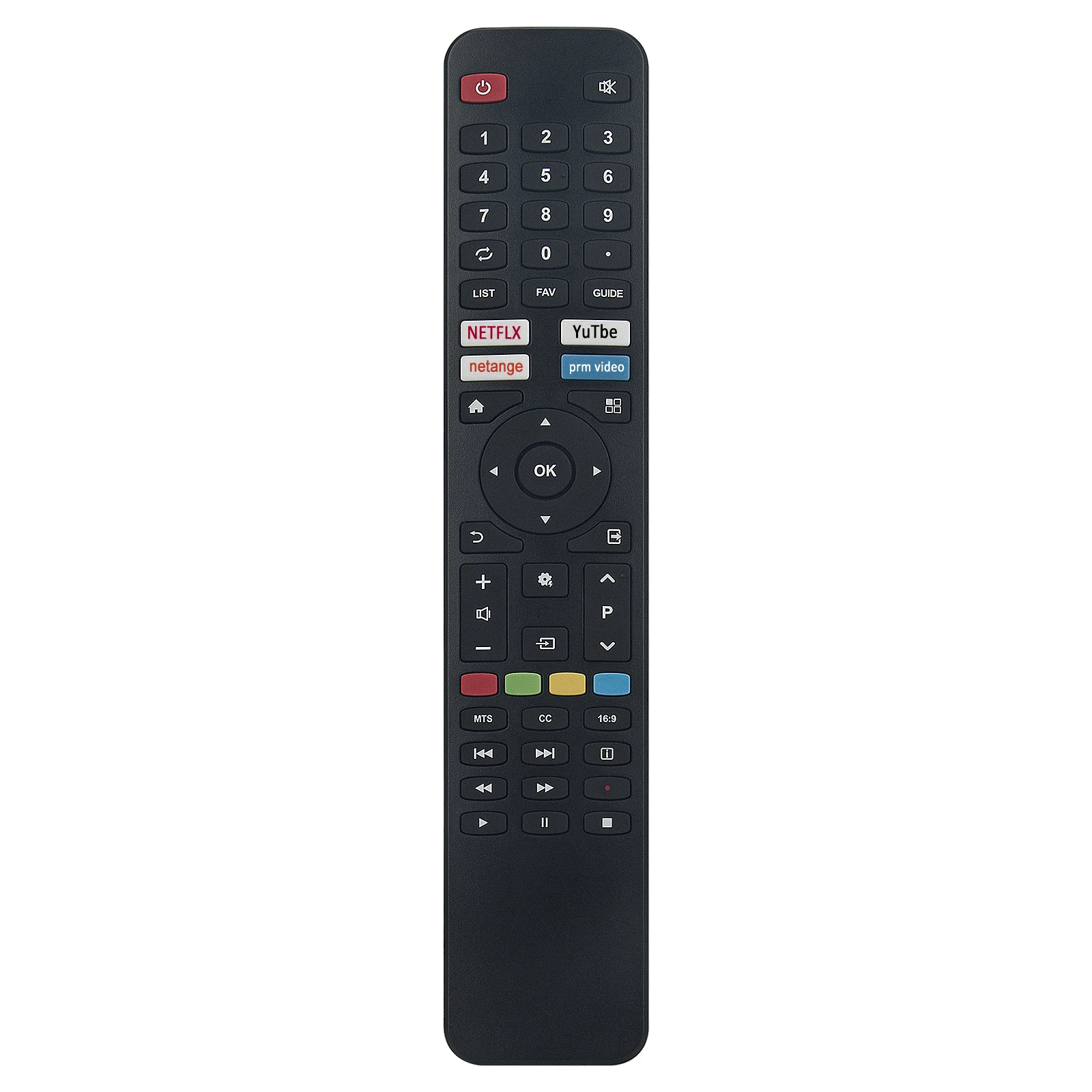 New Remote Control Replace for VIZZION Smart TV With APP: NETFLIX YOUTUBE NETRANGE PRIME-VIDEO