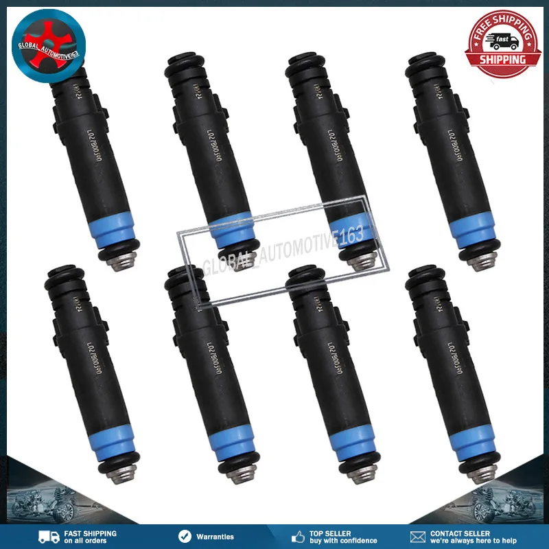 

8x Flow balance 850cc High Impedance Nozzle Fuel Injector For V8 LT1 LS1 LS6 Deka 110324 FI114992 109991 FI114991