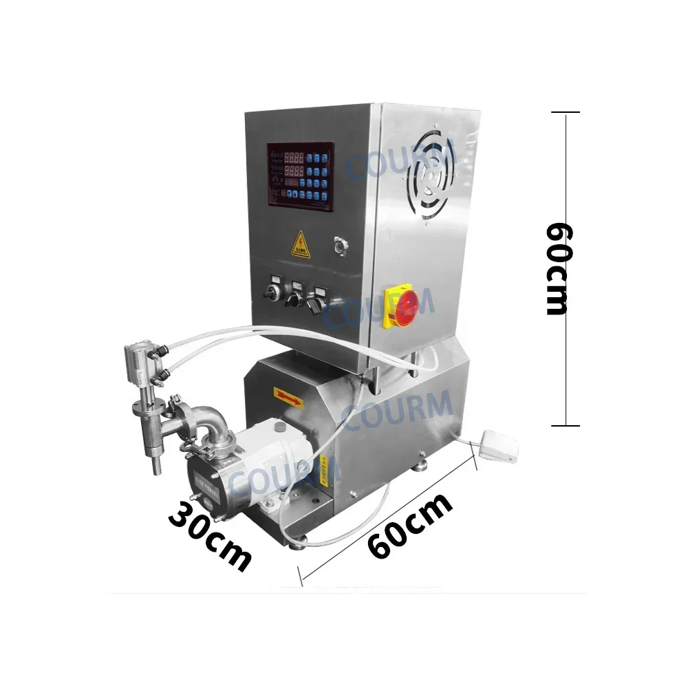 

COURM 50-500 ml Liquid Drink Beverage Filling Machine Single/Double Head