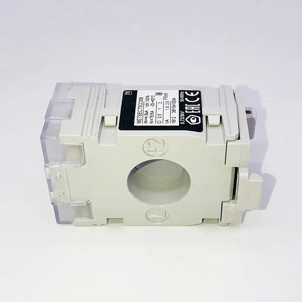 Current Transformer 75/5A Damp Heat For Schneider METSECT5CC008