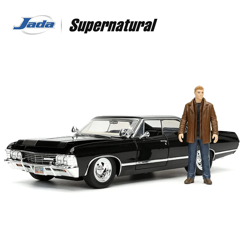 JADA Toys Supernatural 1967 Chevrolet Impala Sport Sedan 1:24 Scale Die-Cast Model JD32250