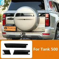 Black Warrior Kit Blackened Bright Strip Decorative Strip For Tank 500 2022-2024 Spare Tire Cover Decorative Strip Component