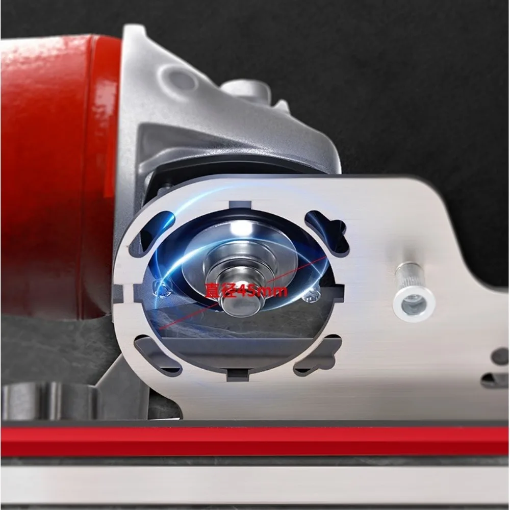 

Durable 45 Degree Angle Grinder Stand Bevel Chamfer Corner Cutting Tile Chamfering Tool Grinder Holder
