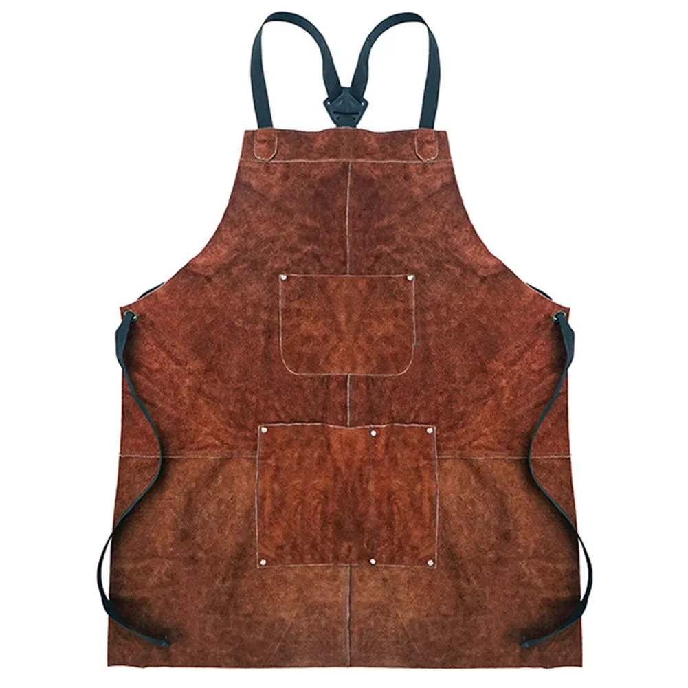 

Coffee Shop Apron Barbecue Apron Coffee Shop Adjustable Belt Multi-pocket Design Suitable For Height 145-190cm