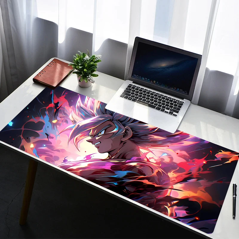 

Mouse Pad PC Accessories Keyboard Pad Office Desk Mat Anti Slip Mousepad Rubber Dragon Ball Anime Tablet Pad Gaming Extended Pad