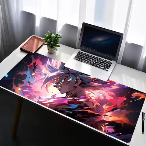 Mouse Pad PC Accessories Keyboard Pad Office Desk Mat Anti Slip Mousepad Rubber Dragon Ball Anime Tablet Pad Gaming Extended Pad