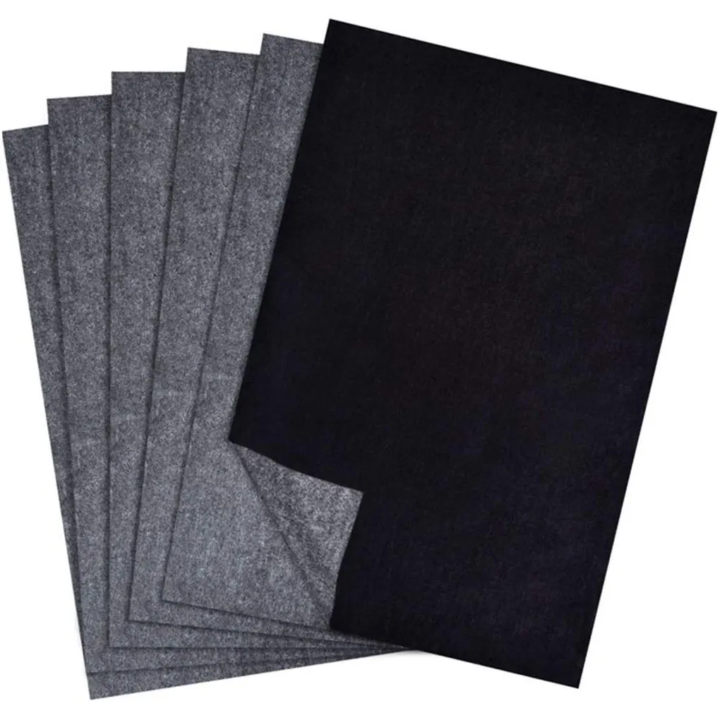 100 Sheets A4 Graphite Transfer Paper Wood Paper Canvas and Other Art Surfaces Tracing Paper