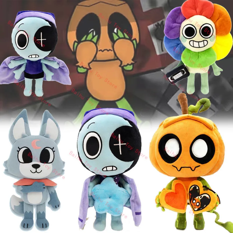 

New Dandy’s World Astro Star Pillow Plush Dandys World Gourdy Eclipse Plushie Cute Cartoon Ribecca Stuffed Toy Christmas Gift