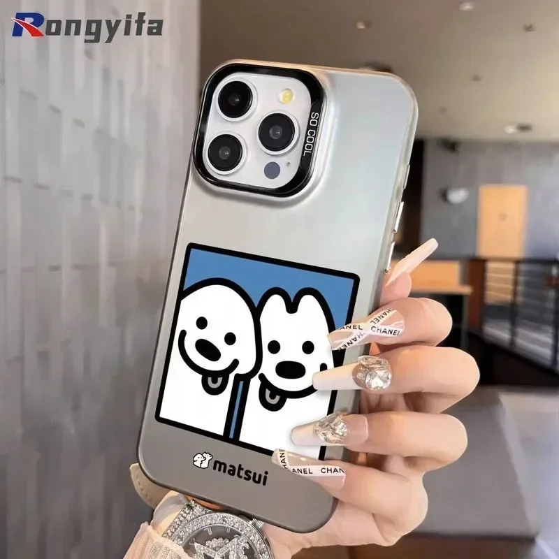 For iTel S23 A48 S17 S16 A60 A05S Vision 3 1 Plus 1 Pro P38 P36 Pro Lite Phone Case Cute Funny Dog Soft Shockproof Cover