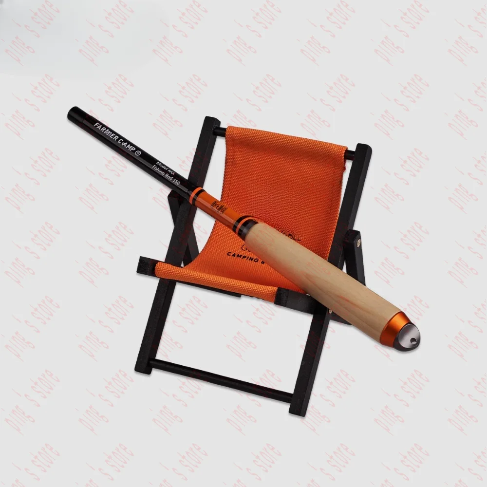 Fishing Rod Chair, Camping  Mini Folding Mobile Phone Figure Stool Desktop Rack