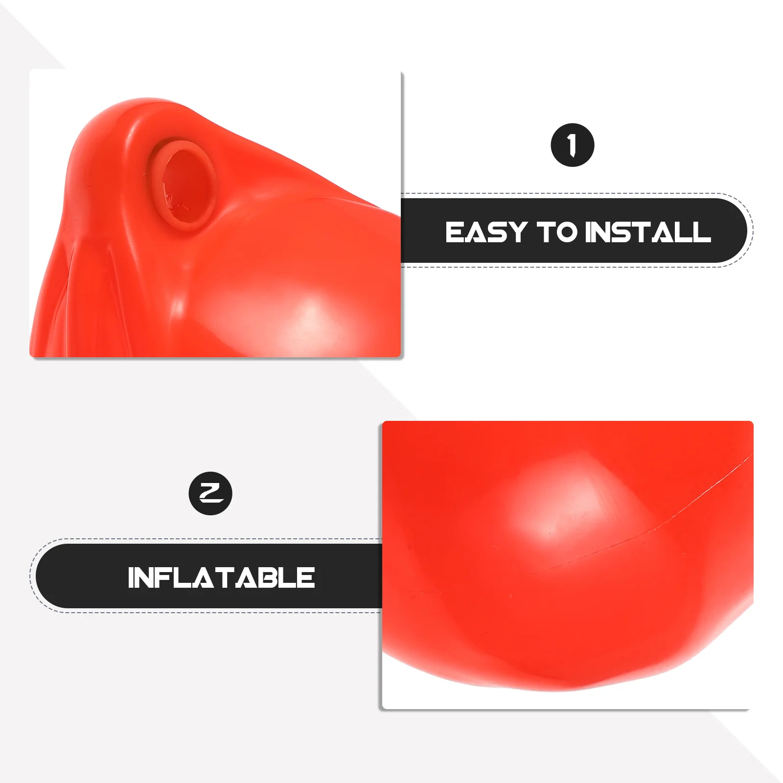 Protection Anti-Collision pour Yacht gonflable Durable, pour bateaux, kayaks, facile à installer, longue durée, résistante aux Uv