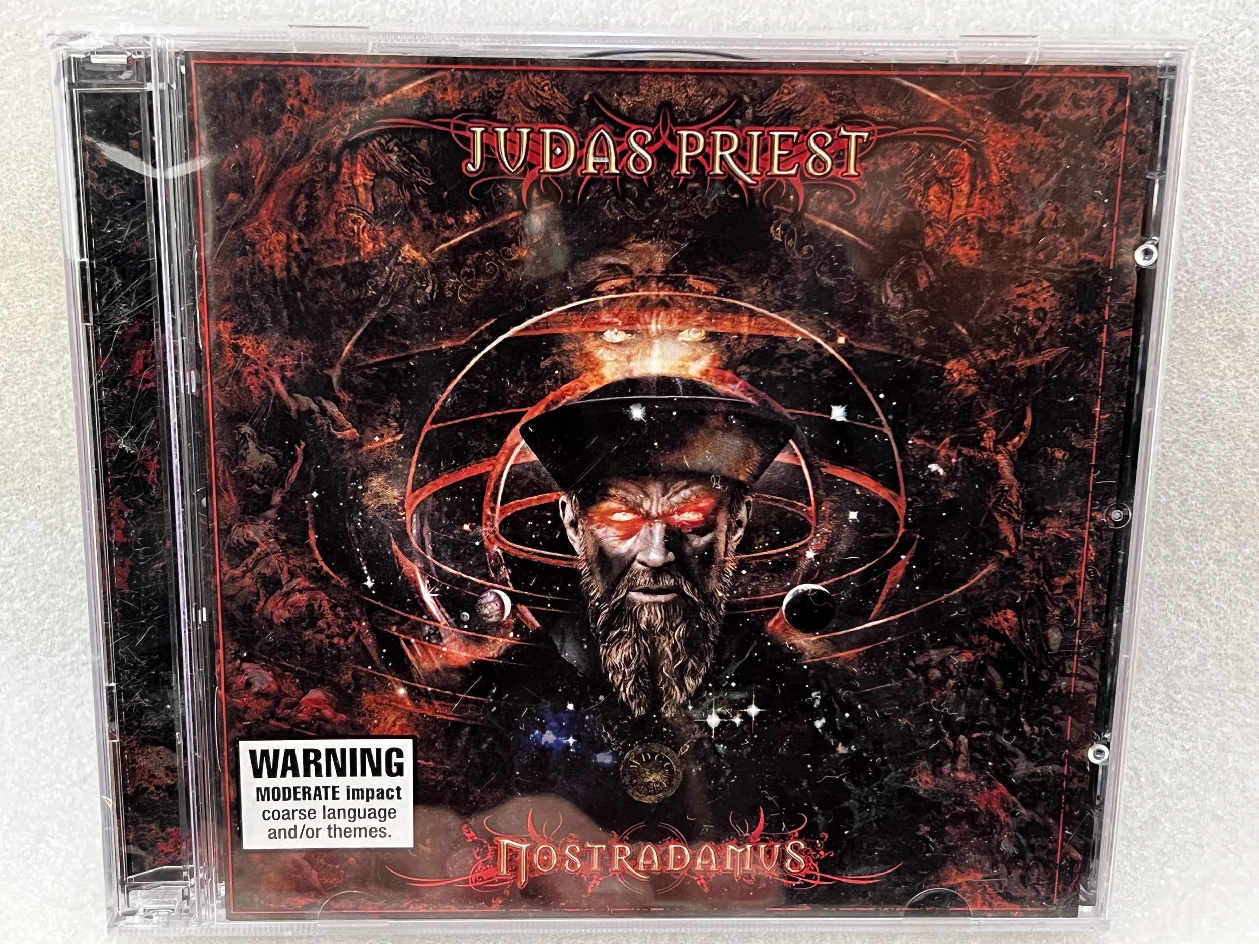 Heavy Metal Judas Priest fen Tipton Music CD Nostradamus (edizione Deluxe) Album 2 pezzi Music Record Cosplay Car Soundtracks Box