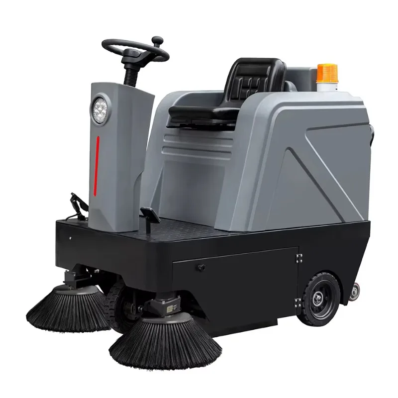 

Electric battery ride on the road Vacuum sweeper Street cleaning