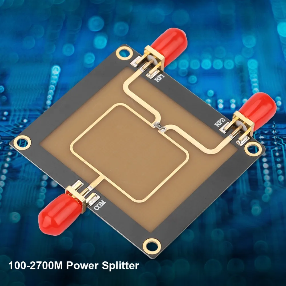 

100-2700M Frequency 2-Way Coaxial Splitter Coaxial Connection 2-Way Design RF Power Combiner for Industrial Equipment