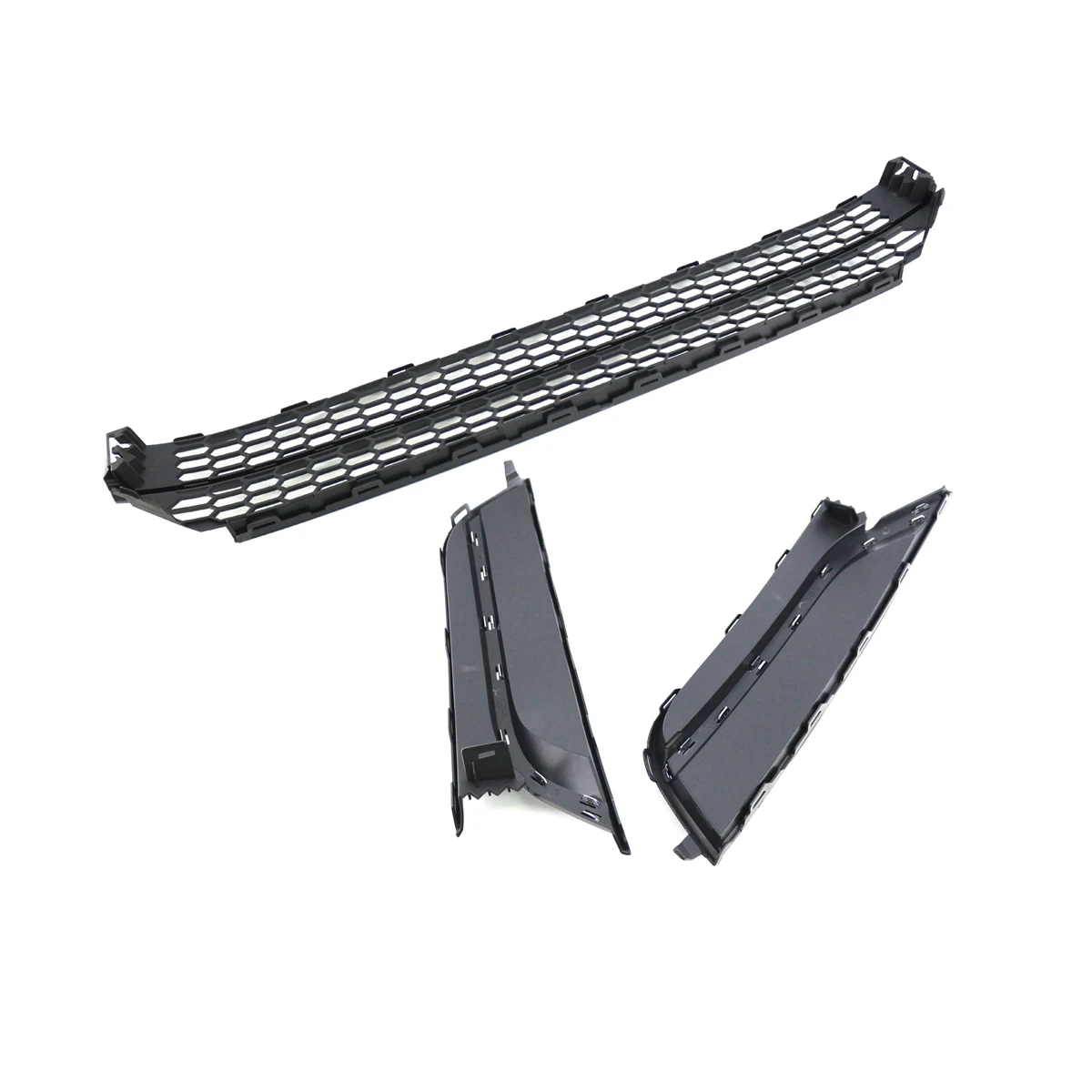US Model Car Front Bumper Lower Fog Light Vent Grille Grill Cover Case Fit For VW Passat 2012 2013 2014 2015 ABS Black 561853667