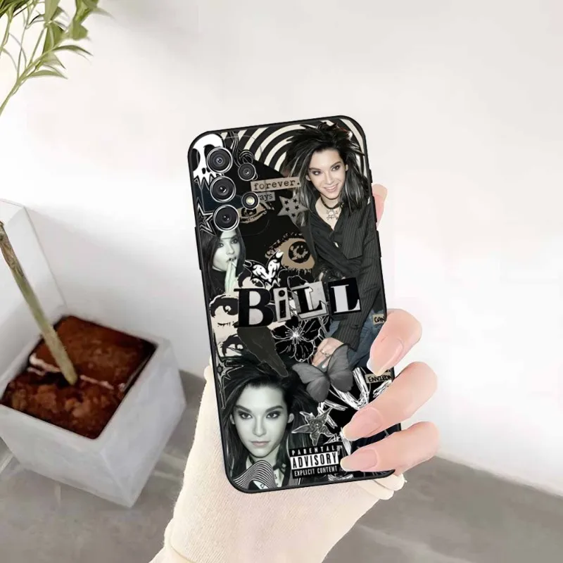 Singer Bill Tom Kaulitz Tokio Hotel Phone Case For Samsung A54 A53 A71 A24 A13 A31 A21 A14 A33 A22 A52 A34 A32 A50 A20 A40 Cover