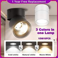 Led Down Light 110v 220V Led Ceiling Down lamps 7W 10W 15W Indoor Led Spotlight Lighting Fixture for Home Decor Bathroom Kitchen