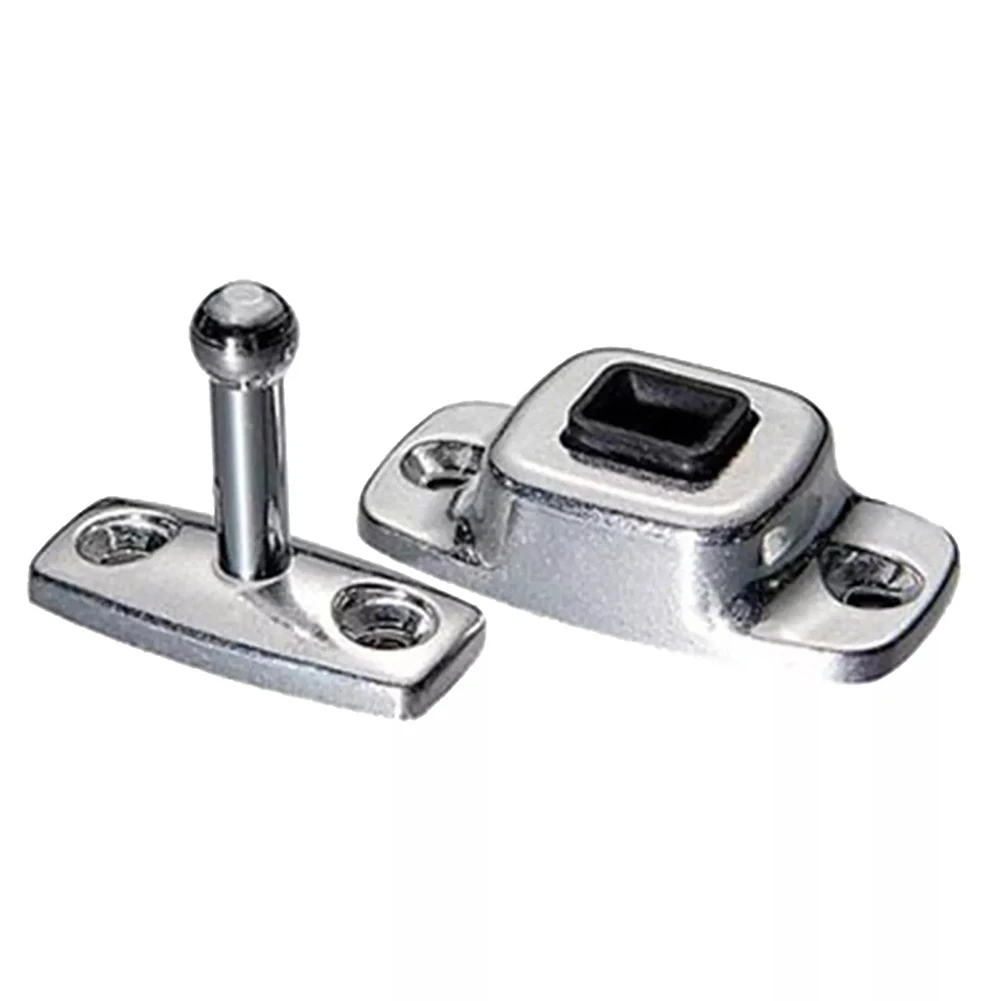 Aluminum Door Catcher RV Door Holder Hassle-Free Camping Versatile Door Holder Solution Motorhome Accessory Rubber Base Material