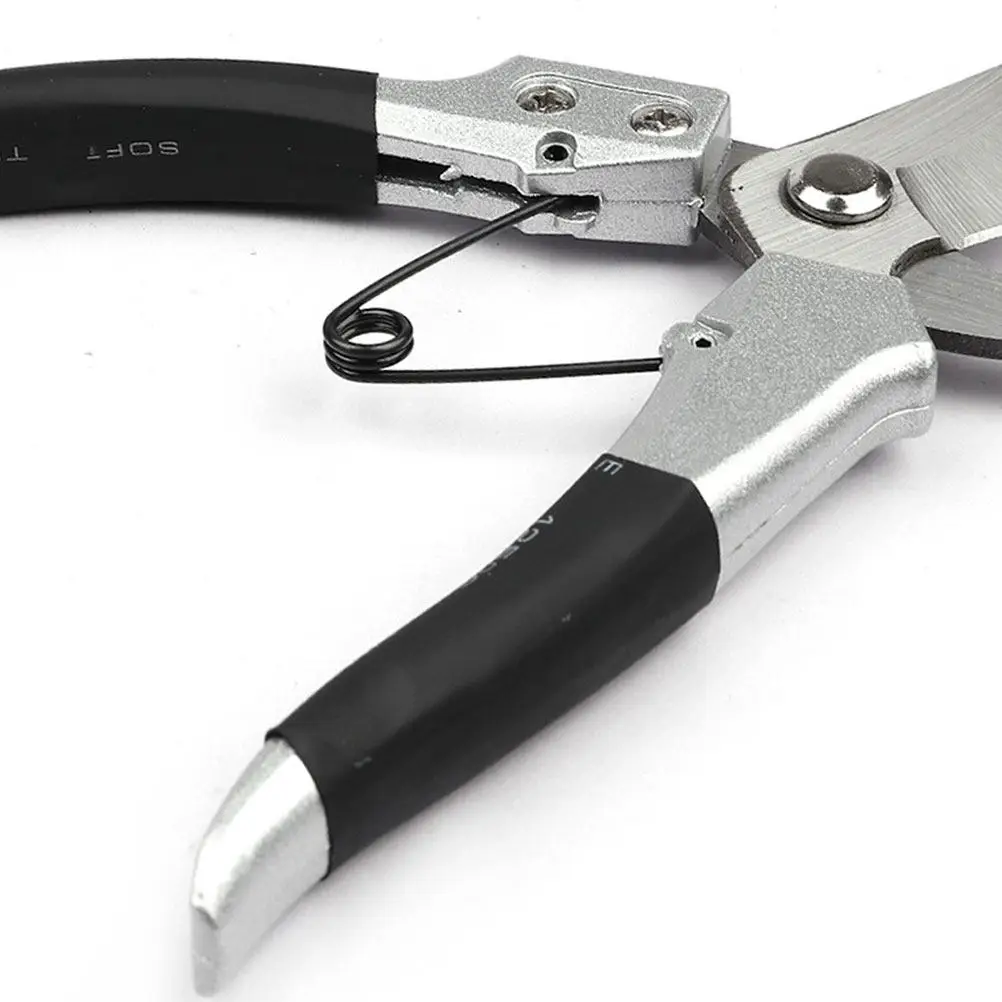 

Секатор для обрезки деревьев и кустарников, 1 шт., серебристый, с нескользящей ручкой, садовый инструмент