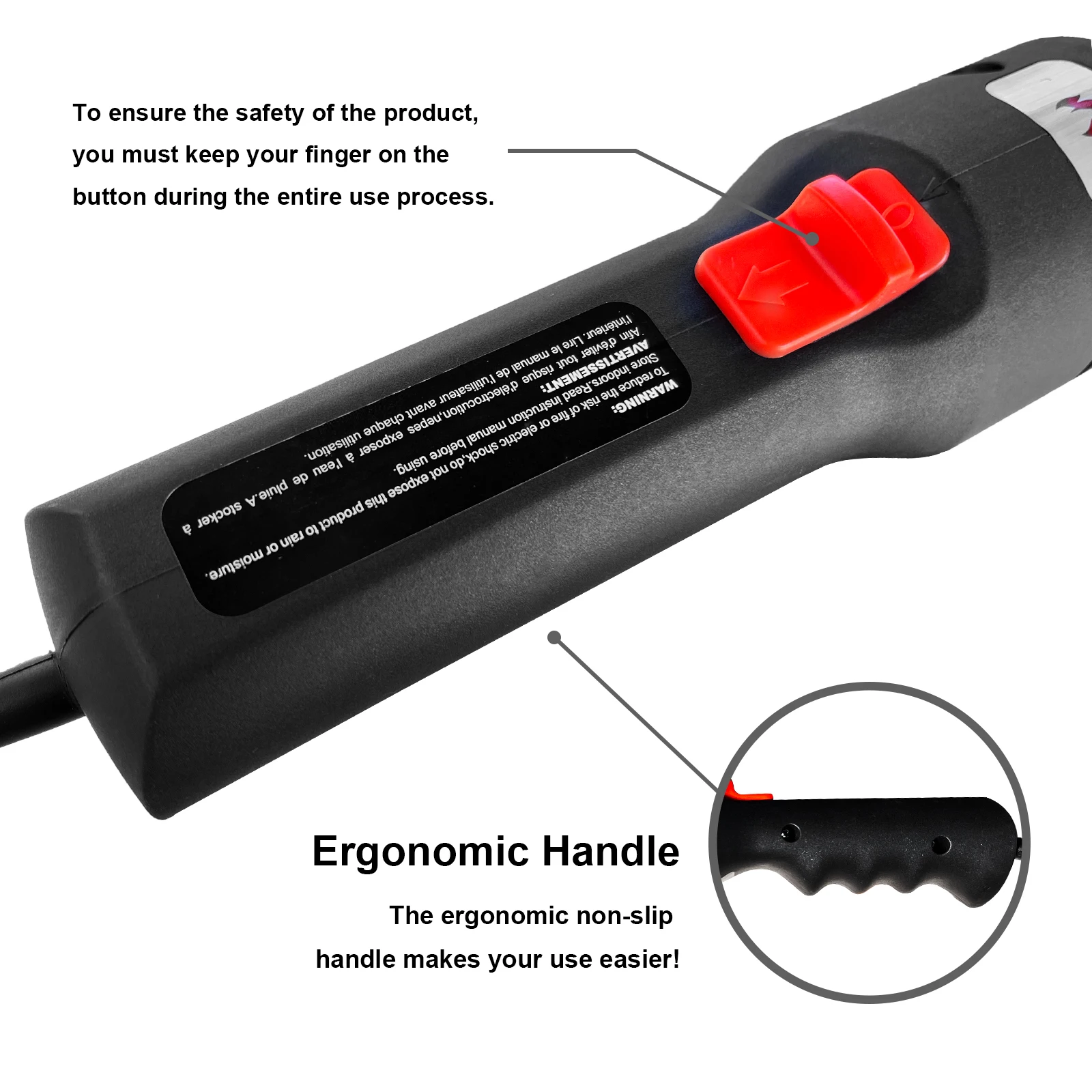 Electric Charcoal Starter Lighter Electro-Torch Fire Starter for BBQ Smoker Grill Starter Super Quick Lgnites Briquettes