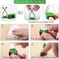 10/30/50Pcs Plant Climbing Wall Fixture Clips Rattan Vine Fixer Self-Adhesive Hook Invisible Garden Binding Clip Wall StickyClip 6