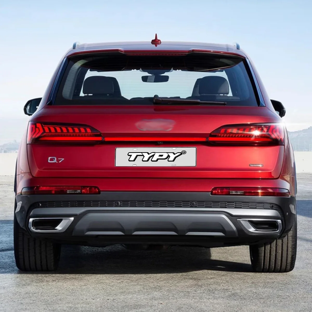 

TYPY New LED Tail Lamp Upgrade Modified For Audi Q7 taillights 2020-2023 Taillight Dynamic Signal Tail Lamp Auto Accessories