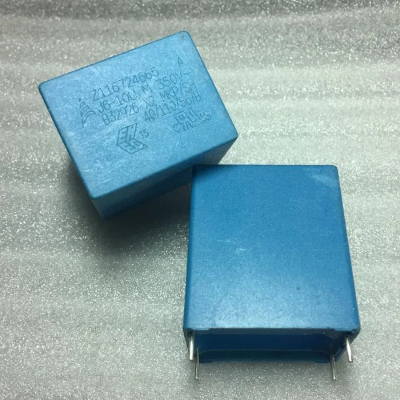 Brand new 10UF350VAC ×2 safety standard platinum machine high-frequency turn-off stepless capacitor 42*32.5*47.5MM P38MM