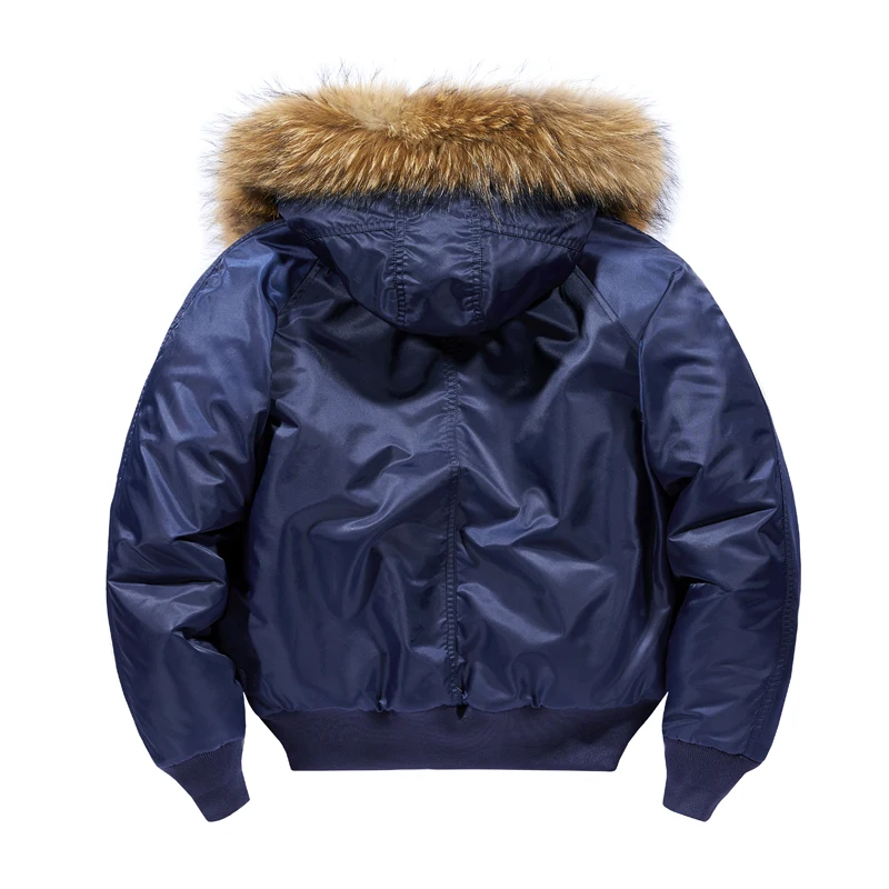 Military Fur Collar Hood Warm Tactical Bomber Winter Jackets Men Hooded Male Outwear Coats Windproof Flight Pilot Jackets S-2XL