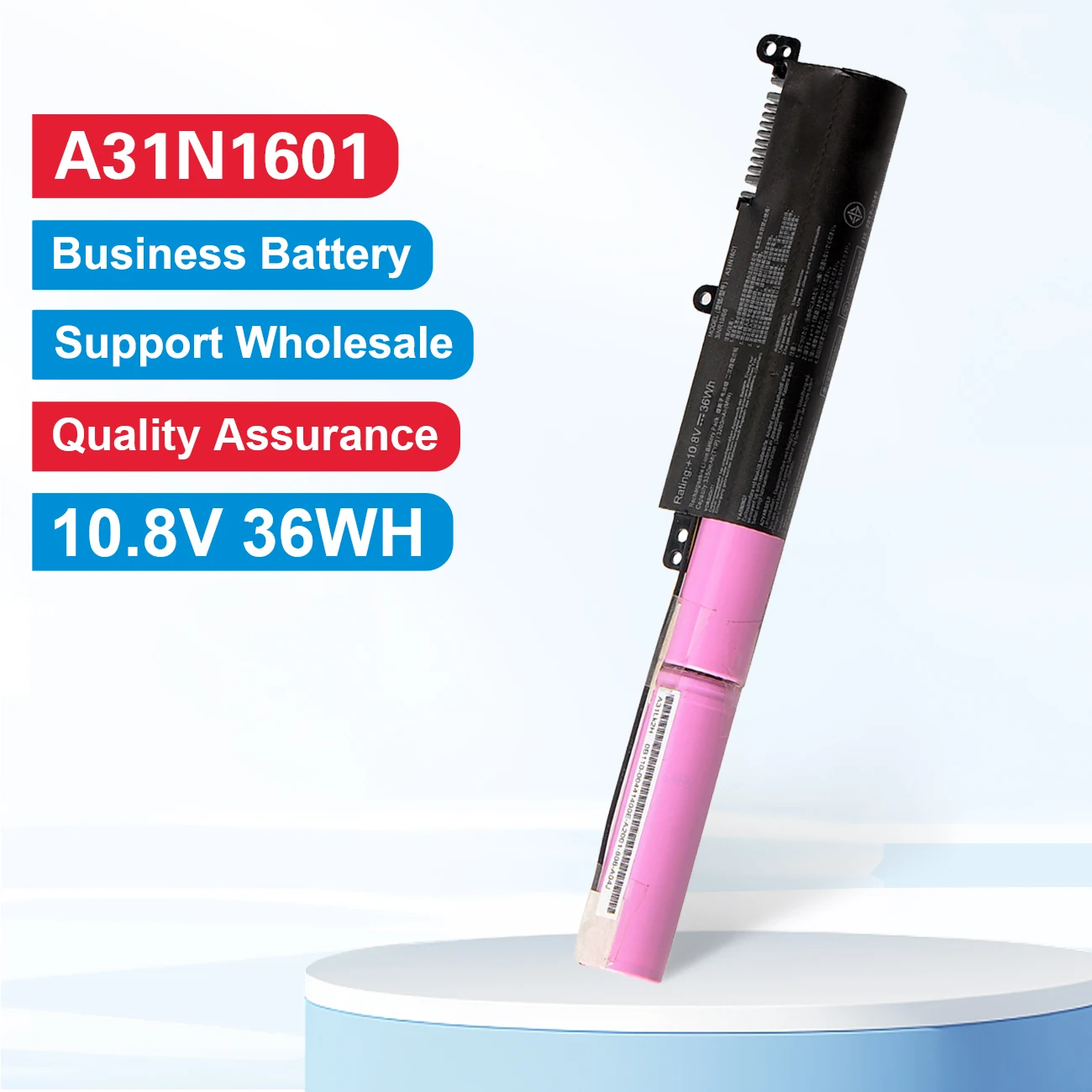 

KingSener A31N1601 Аккумулятор 3200 мАч для ASUS F541UA R541UA R541UJ R541UV X541SA X541SC X541U X541S X541U X541UA X541UV A31LP4Q