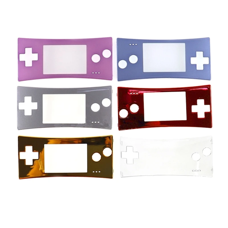 Replacement for Game Boy MICRO for GBM Front Faceplate Cover for CASE Upper Panel Housing for shell Repair Spare Part