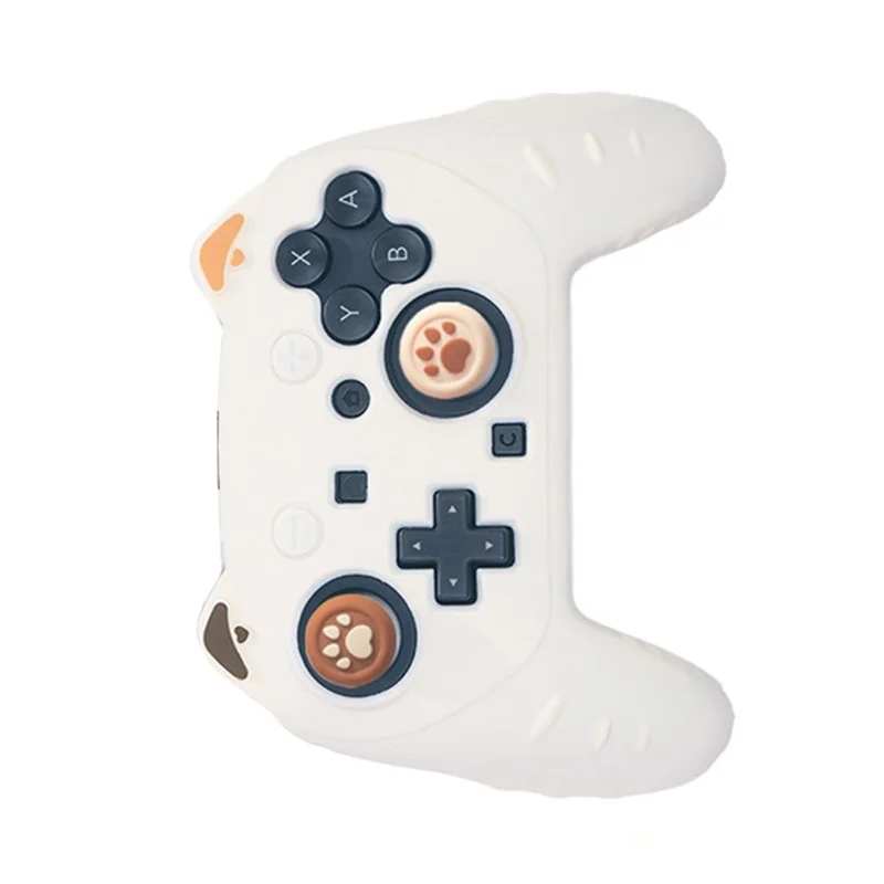 ABGI-для Nintendo Switch 2, игровой контроллер с кошачьими ушками, набор силиконовых кожи, противоскользящий, устойчивый к поту, плотно прилегающий, удобная игра
