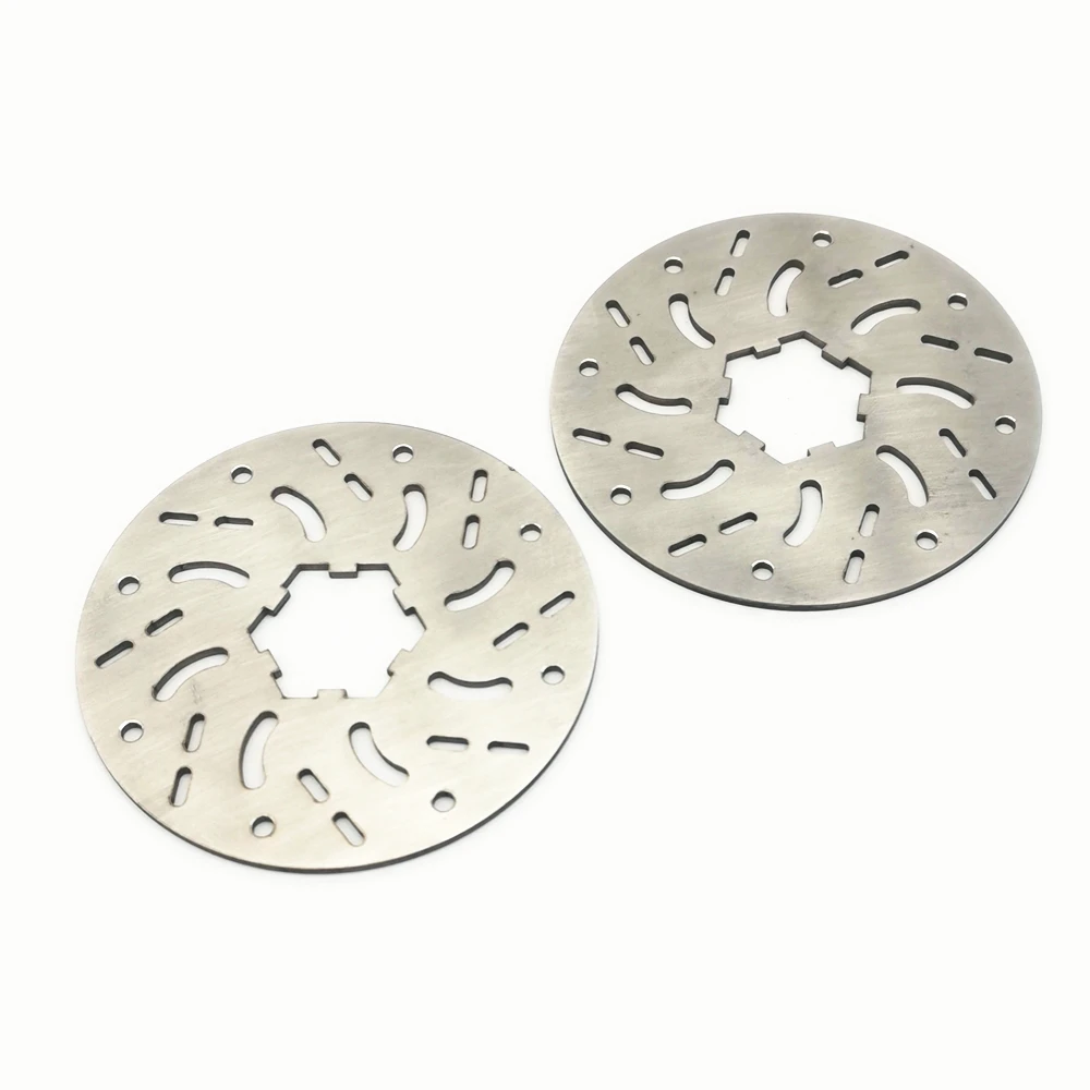 Stainless Steel Front Brake Discs for Traxxas Funco Pro Scale Sand Car 10955