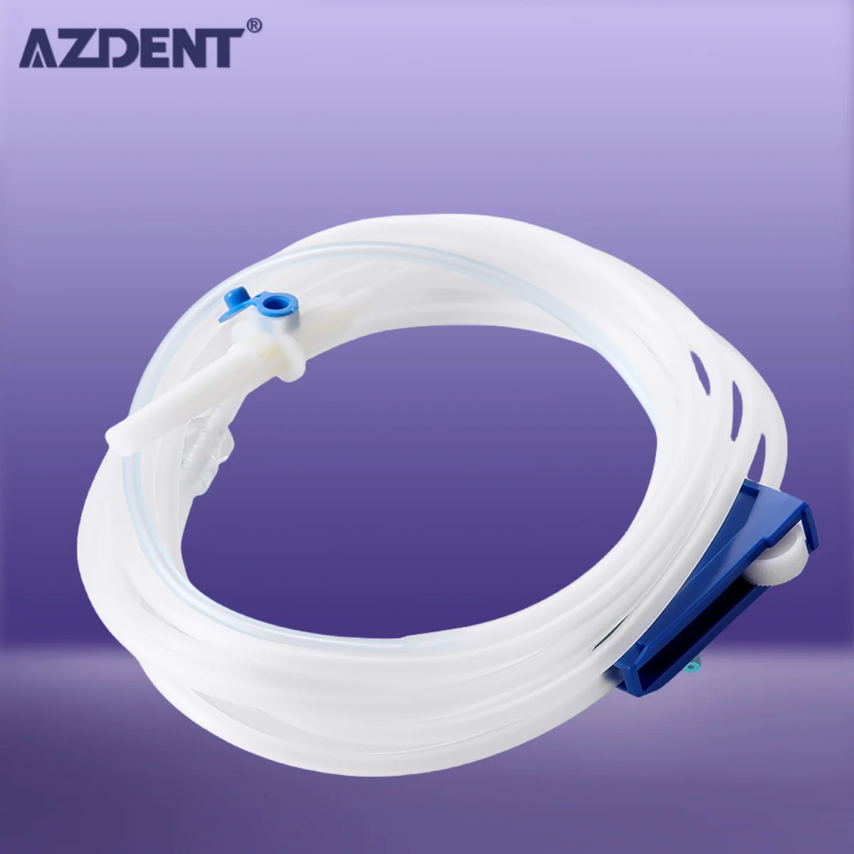 AZDENT Dental Irrigation Tube Sterile Single Use Irrigation System for Surgical Drive Unit with Flow Regulator