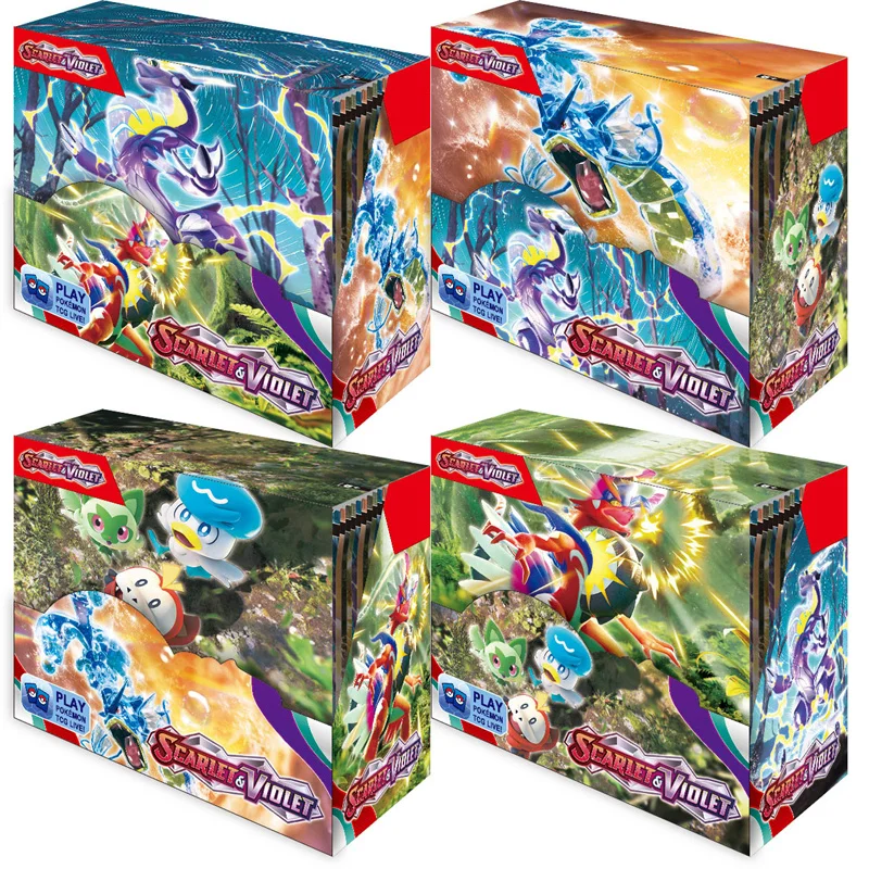 360 stks/set Pokemon Kaart MEGA evolutie 151 Prismatic Evolutions Phantasmal Black Bolt Engels Booster Battle Transactiekaart
