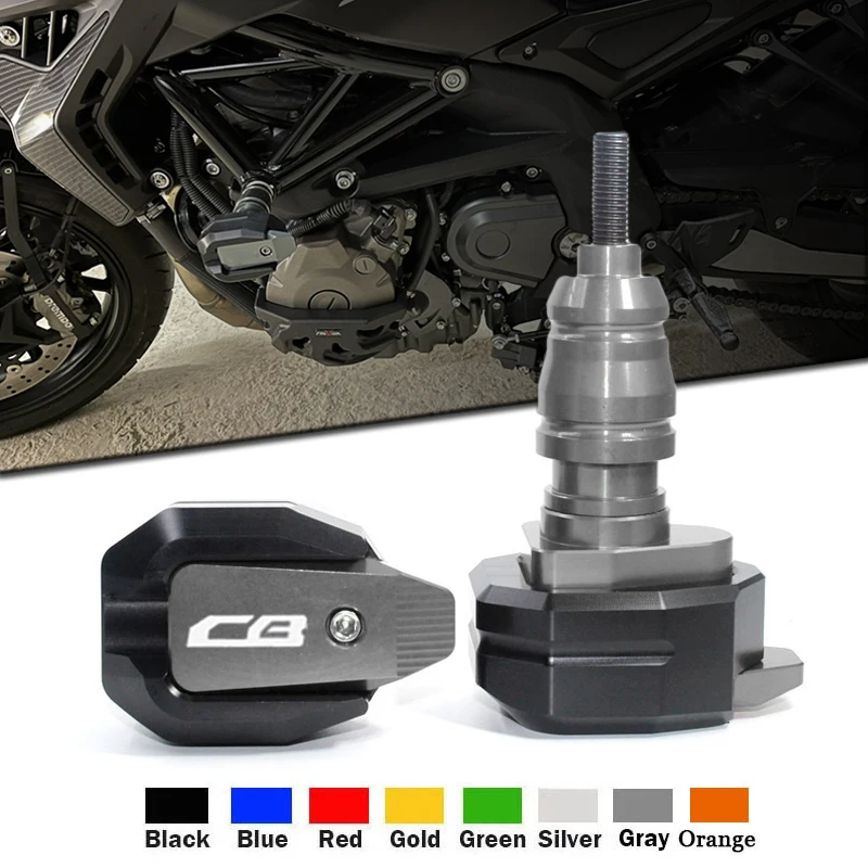 

LOGO CB For Honda CB500F CB500 F CB 500 F 2013-2018 Motorcycle Protection Frame Slider Fairing Guard Anti Crash Pad Protector