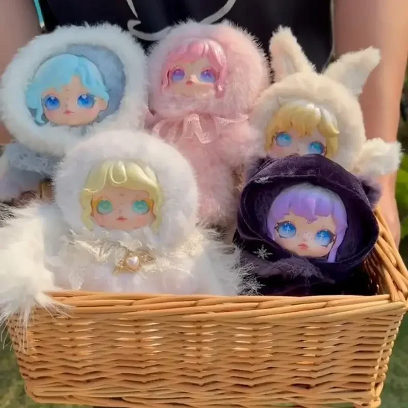 

Dumia Aria Whisper of Snow Traces Series Виниловая слепая коробка Aria Фигурка Плюшевая загадочная коробка Сумка-сюрприз Kawaii Брелок Игрушки