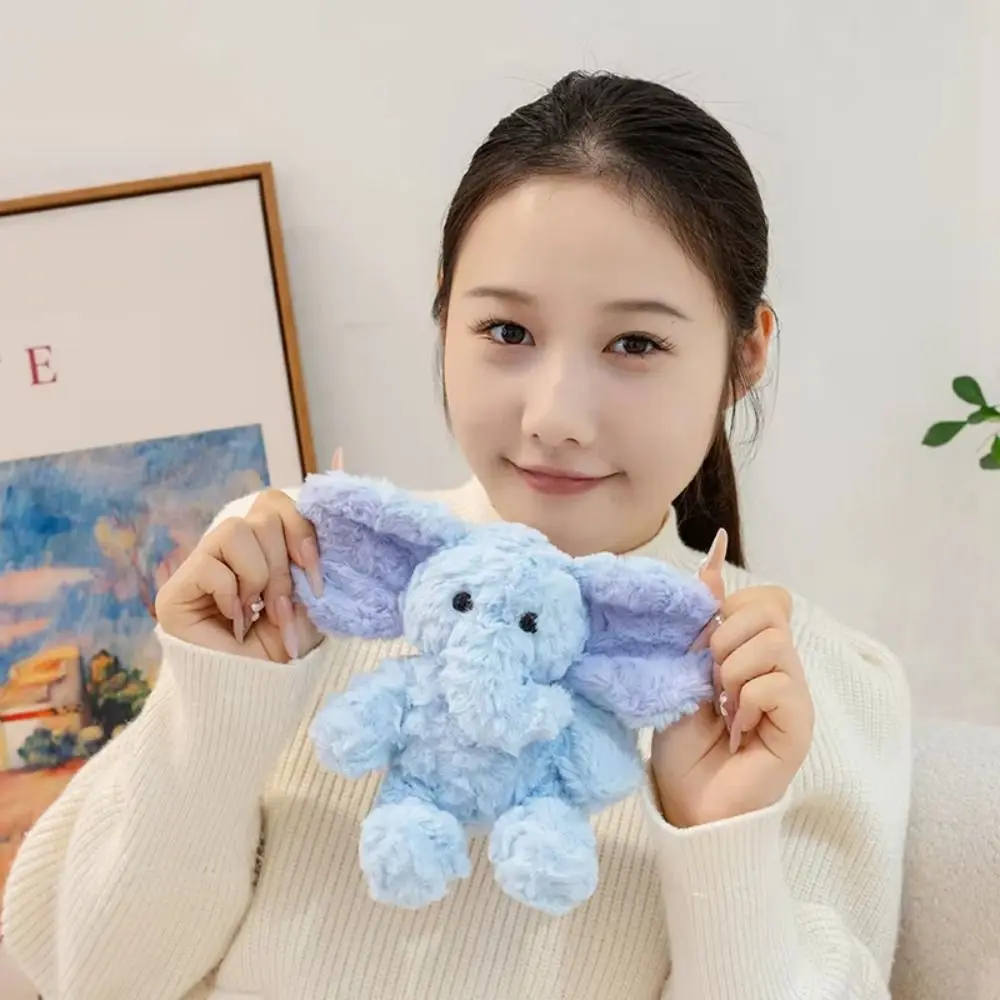 

Подушка-игрушка в виде слона, мини-слоник из ПП-хлопка, декоративная подушка, слоник 15 см, спящий слон