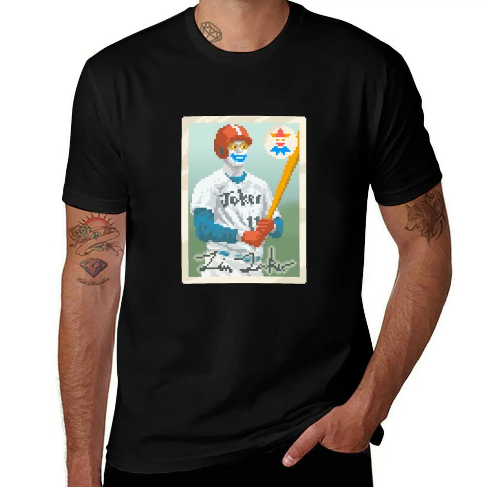 

Baseball Card Jim Joker Balatro T-Shirt man tshirt anime t shirts oversize