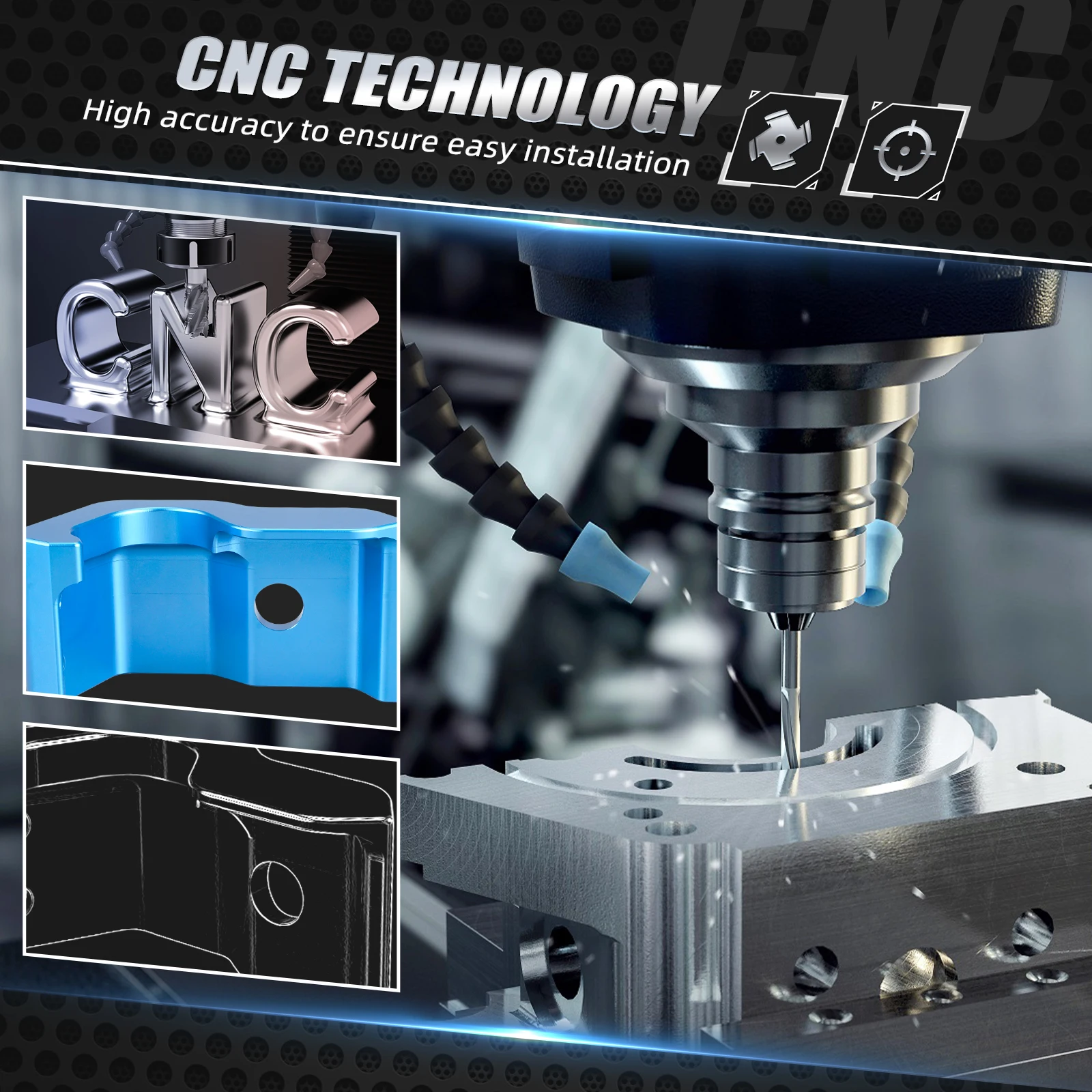 Osłona przedniego dolnego wahacza prawa Husqvarna TE 300 300i 2025 2024 TE TEi FE 501 450 350 300 250 150 125 TC FC TX FX 2016-2025