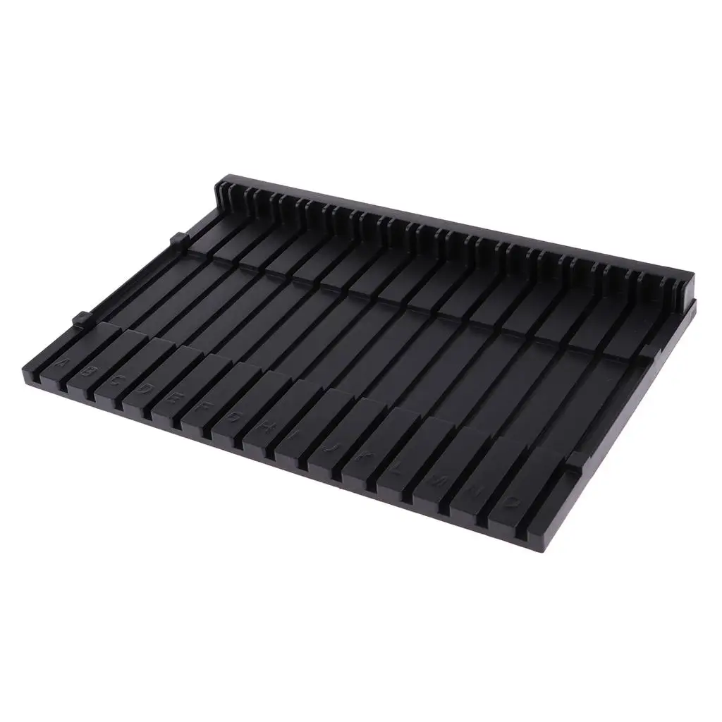 Black Pieces Shelves Tool Rack Support for   Model Making Parts DIY