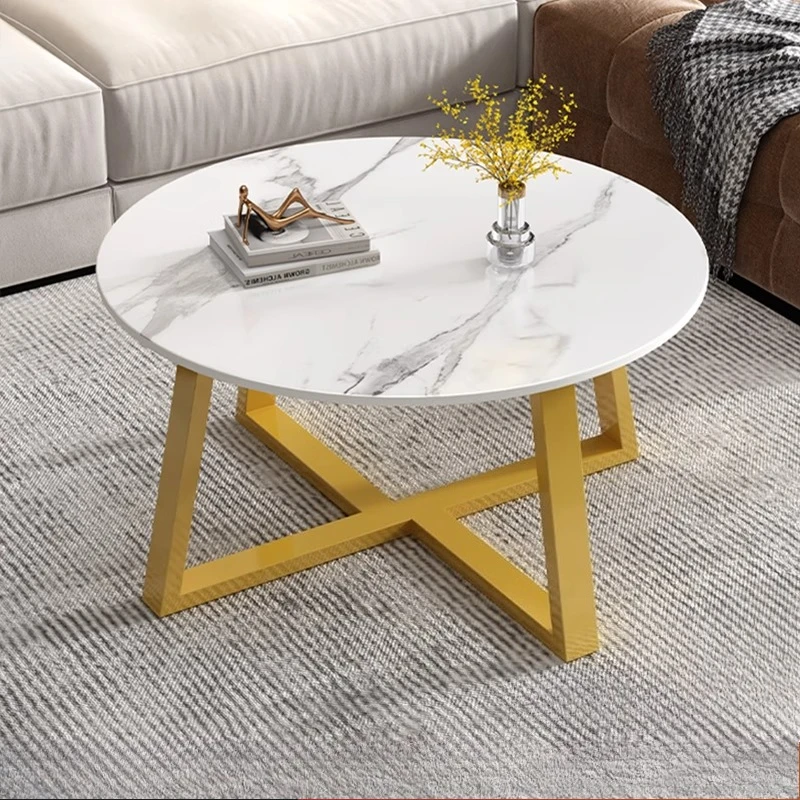 

Round Small Coffee Table Fashion Interior Chinese Style Cute Save Space Relaxing Side Table Modern Kaffee Tische Home Products