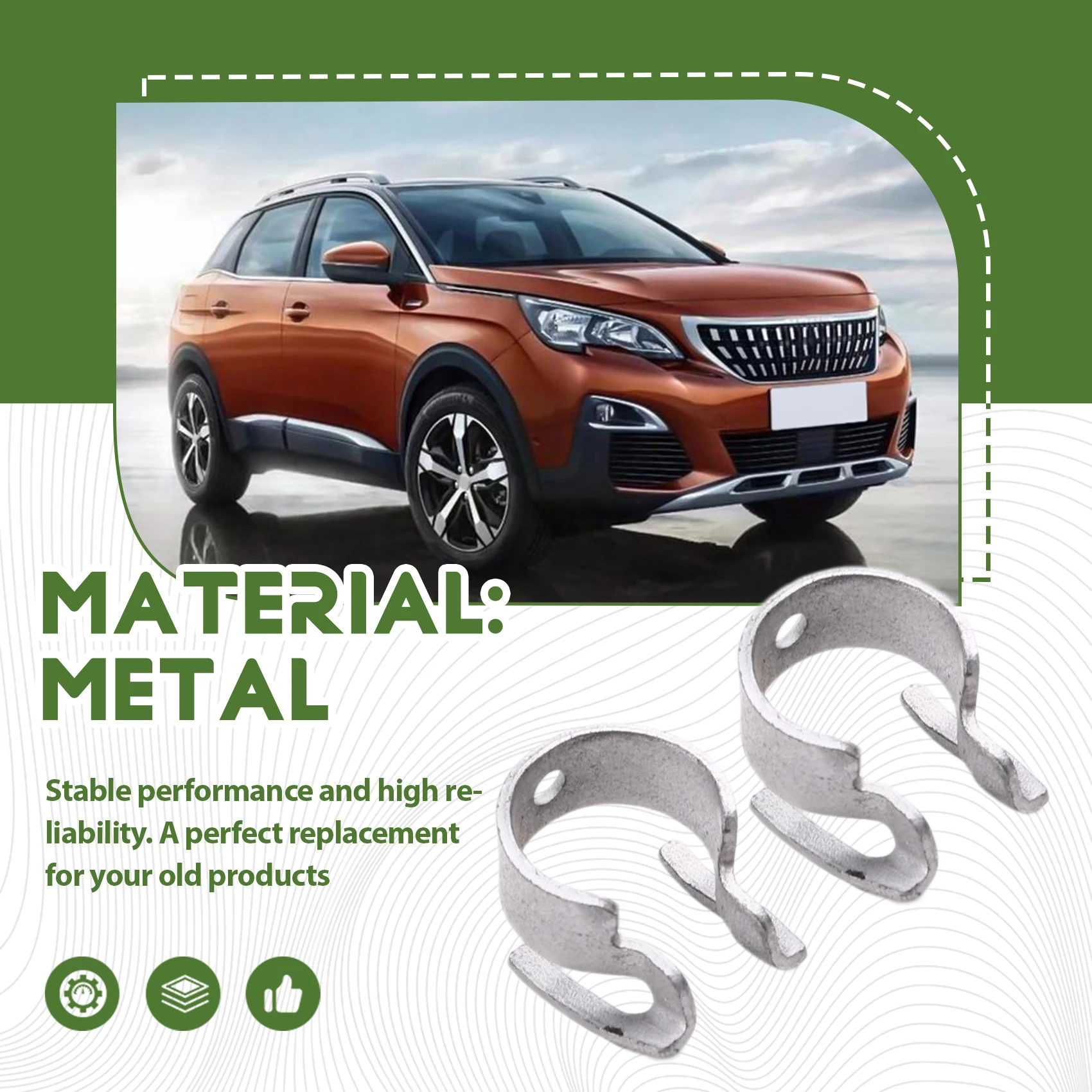 Brandstofinjector Clips Auto-onderdelen 1982E4 9803525680 Voor Citroen 1.6 T 1.8 T