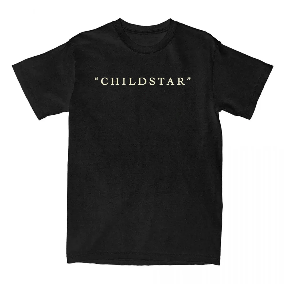 Camisetas gráficas del álbum de CHILDSTAR, camiseta de cantante Grace Vanderwaal, Camiseta de algodón de verano con cuello redondo, ropa para hombres y mujeres, camisetas estampadas