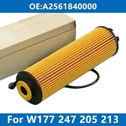 1/6/10PCS Car Oil Filter A2561840000 For Benz W177 W247 W205 W213 W222 A180 B200 C300d E300de S320 GLA/B/C/E/S EQ SPRINTER 2017-