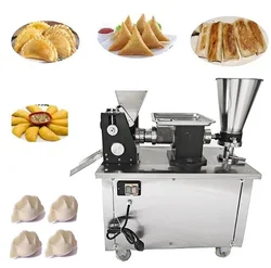 Automatic Chinese Dumpling Samosa Empanada Spring Roll Making Machine Commercial Momos Maker