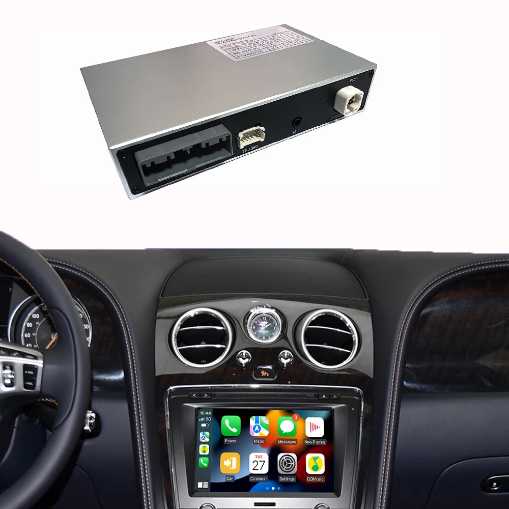 For Bentley Flying Spur Continental 2012-2017 Android Auto Mirror Link Car Play Navigation Box Wireless Apple Carplay